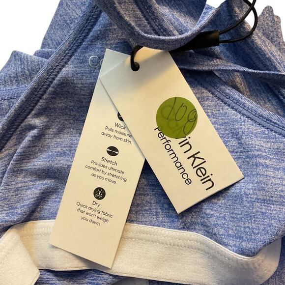 CALVIN KLEIN PERFORMANCE Dress Size M Athletic Athleisure Blue Outdoors - Picture 6 of 13